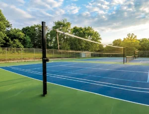Multi-Sport Post for Volleyball and Tennis